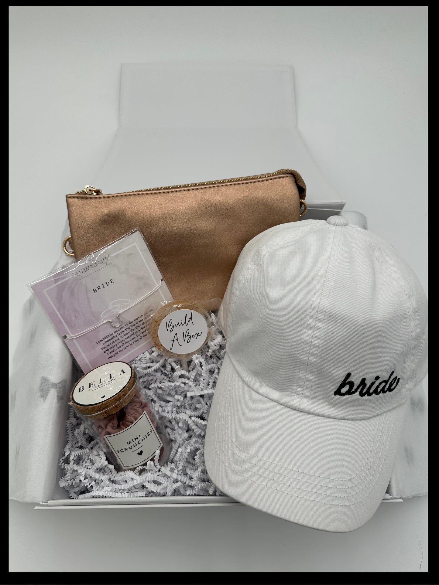 Bridesmaid and Bride Gold Box - 4 Items