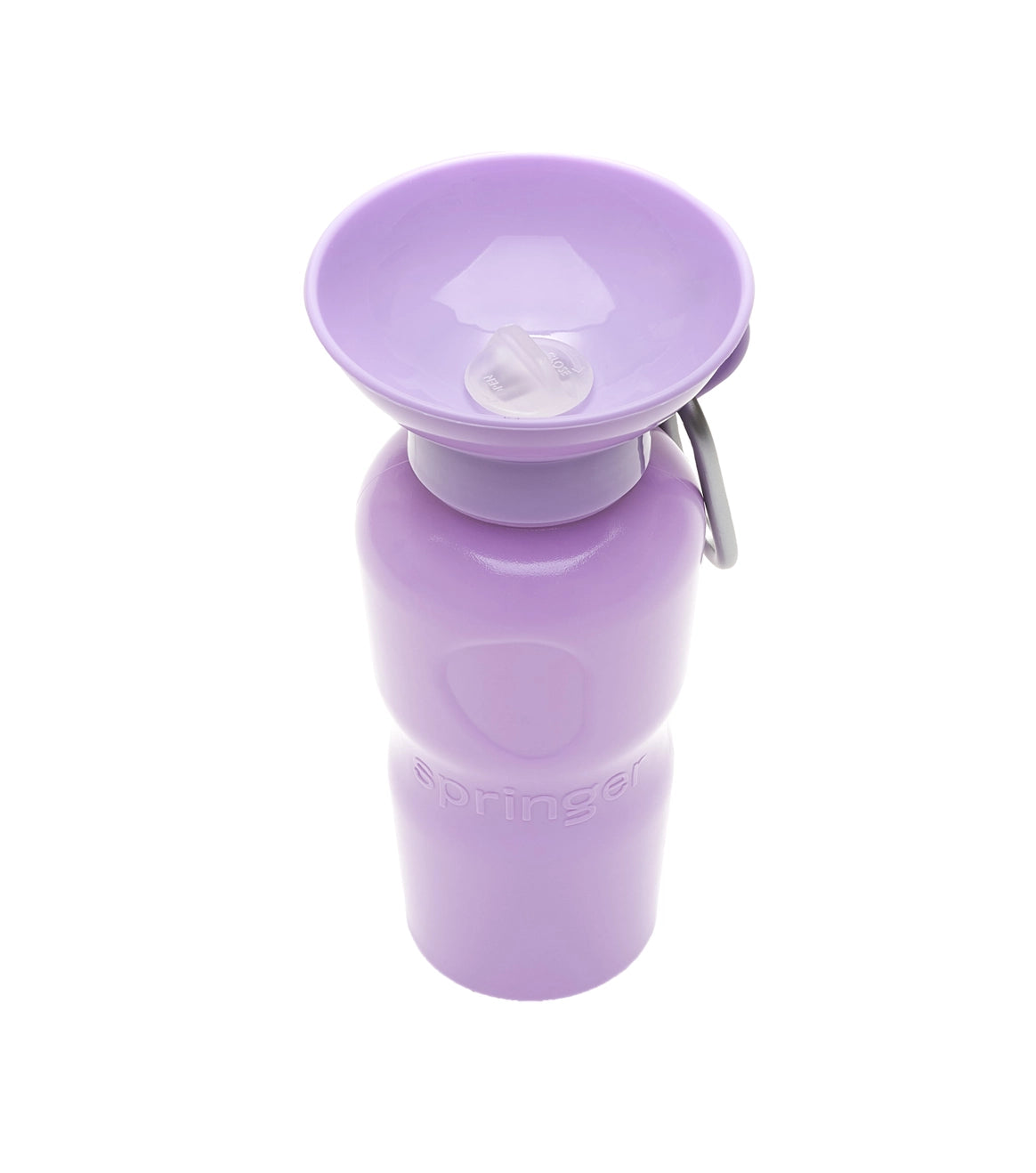 Dog Travel Water Bottle Bowl - Lilac
