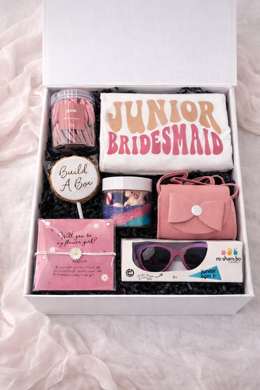 Flower Girl and Ring Bearer Platinum Box - 6 Items