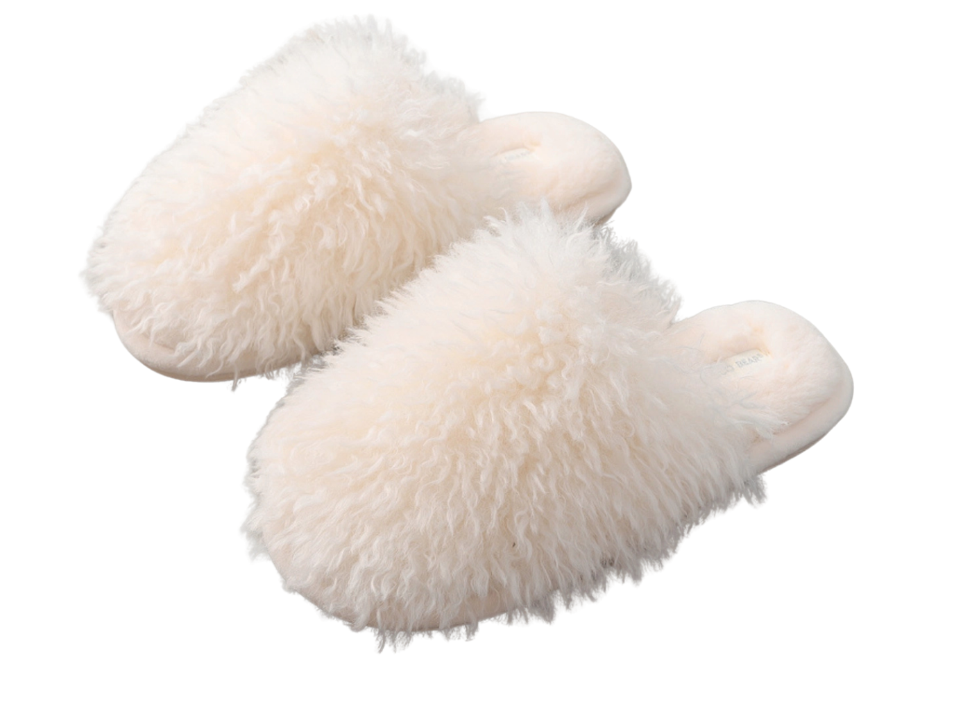Fluffy Slippers (White)