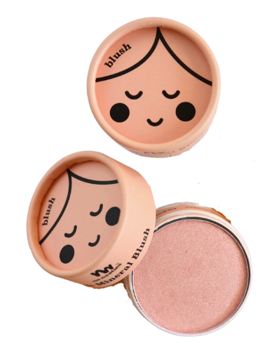 Kids Eco Natural Pressed Eyeshadow and Blush (Peach)