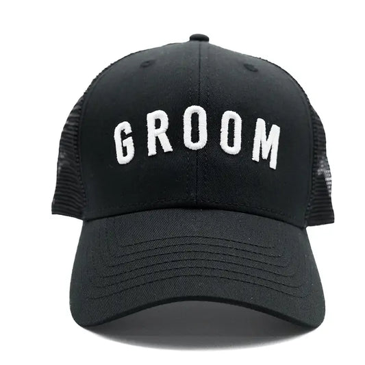 Groom Hat - Black