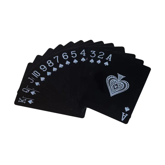 Black Edition Waterproof Card Deck