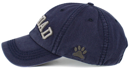 Dog Dad Baseball Cap - Navy