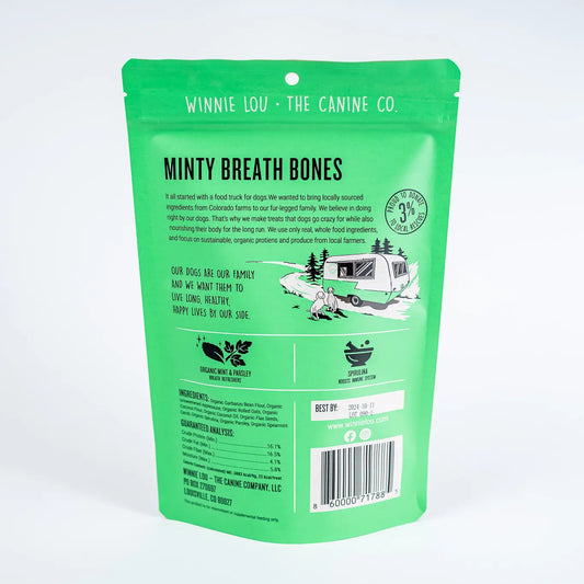 Winnie Lou Treats (Minty Breath Bones)