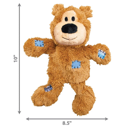 Kong Wild Knots Bear Plush Dog Toy - 10"