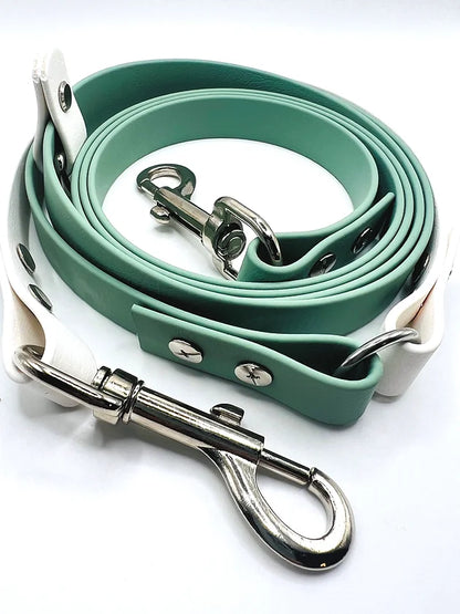 Handsfree Biothane Leash (Sage/White)