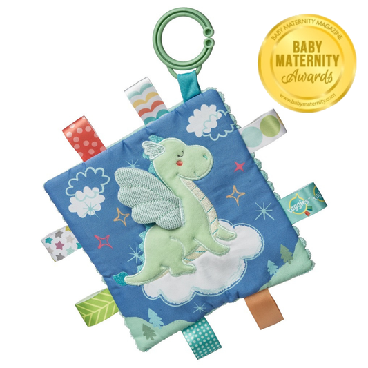 Taggies Crinkle Me Drax Dragon - 6x6"