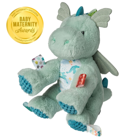 Taggies Drax Dragon Soft Toy - 11"