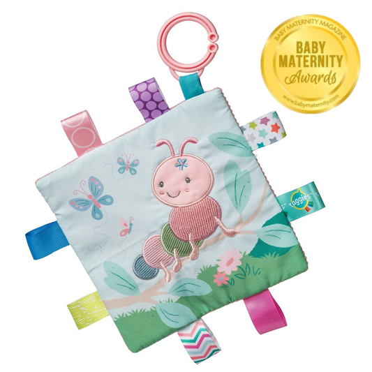 Taggies Crinkle Me Camilla Caterpillar - 6x6"