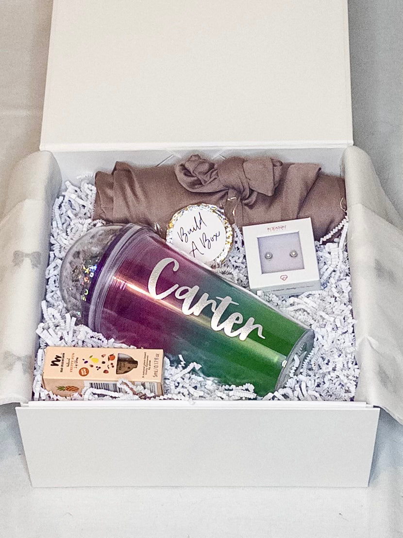 Flower Girl and Ring Bearer Gold Box - 4 Items