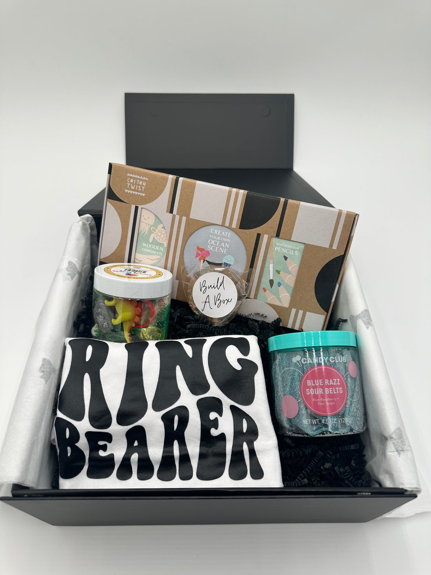 Flower Girl and Ring Bearer Gold Box - 4 Items