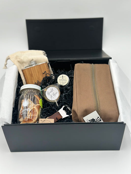 Groomsman and Groom Platinum Box - 6 Items