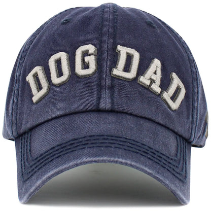 Dog Dad Baseball Cap - Navy