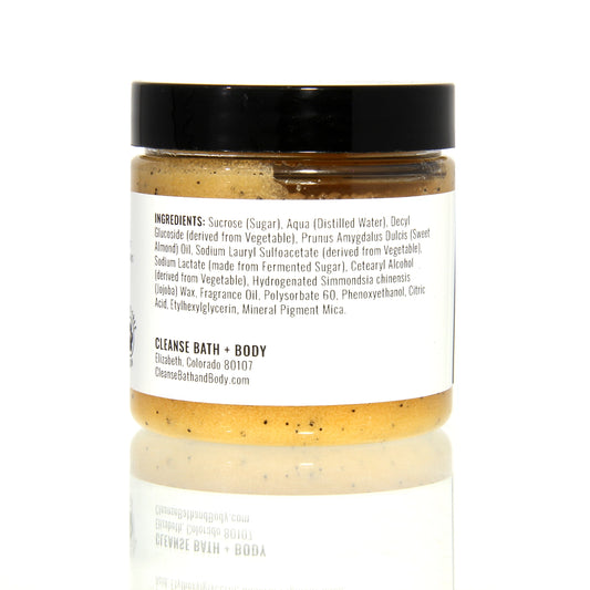 Foaming Sugar Scrub with Jojoba Beads - Cactus and Aloe