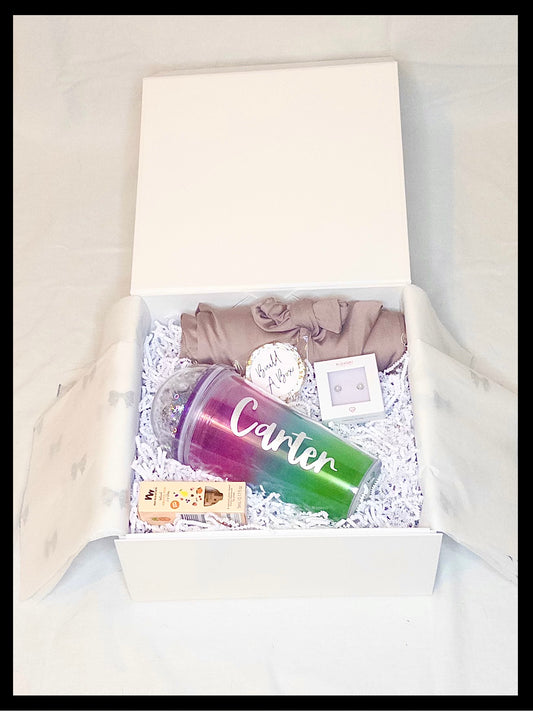 Silver Flower Girl/Ring Bearer Box (3 items)