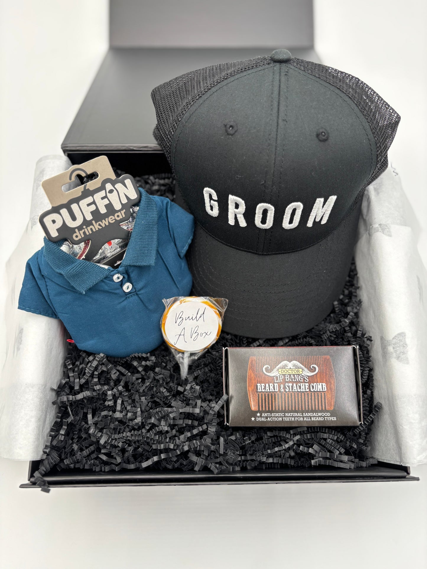 Silver Gift Box For Groom