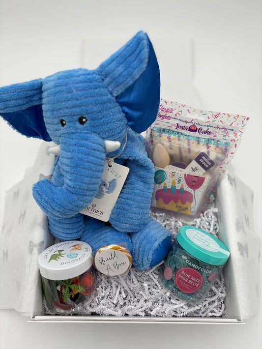 Gold Birthday Box For Boy