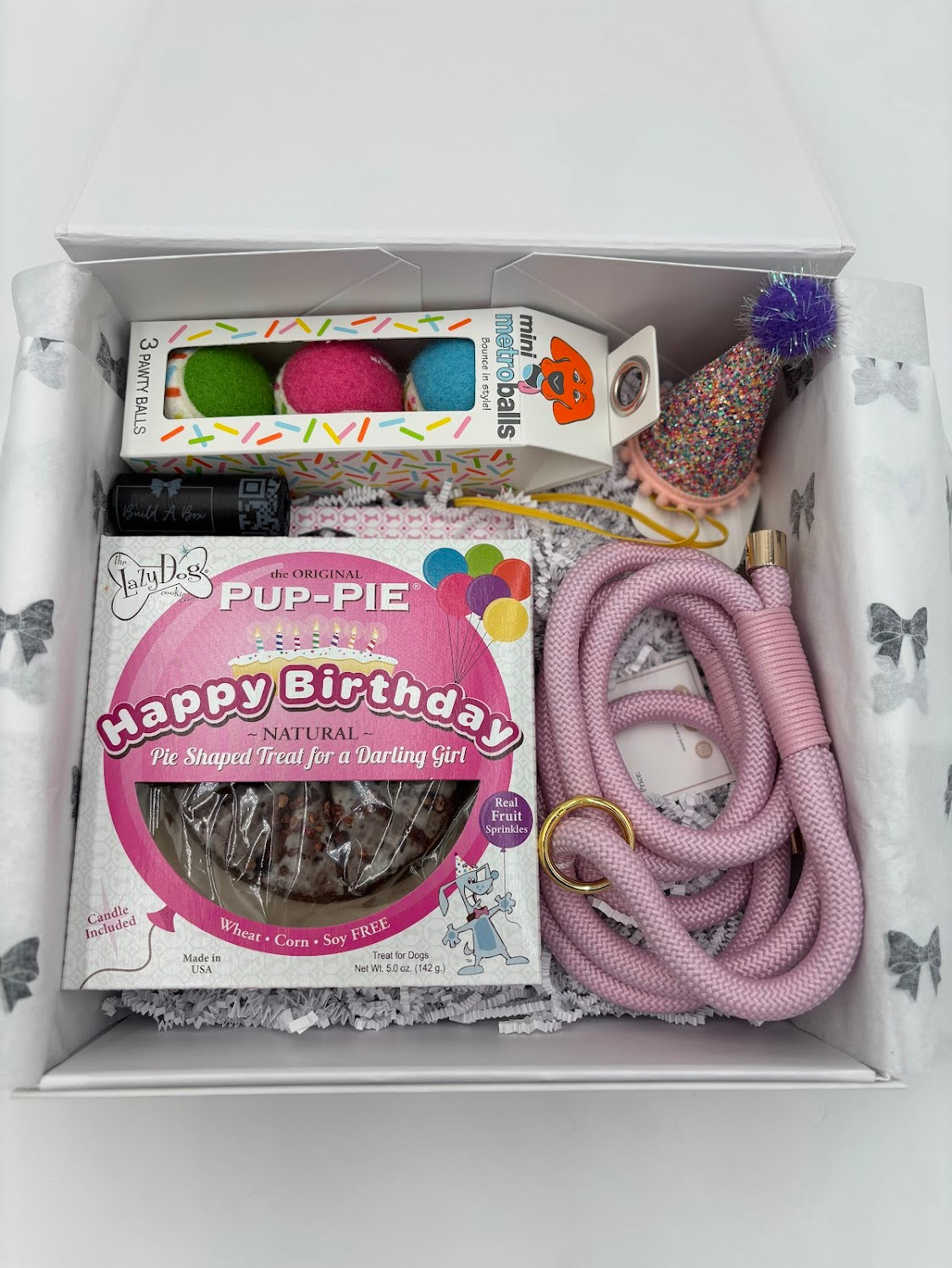 Gold Birthday Box For Dog #2