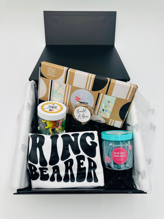 Gold Flower Girl/Ring Bearer Box (4 items)