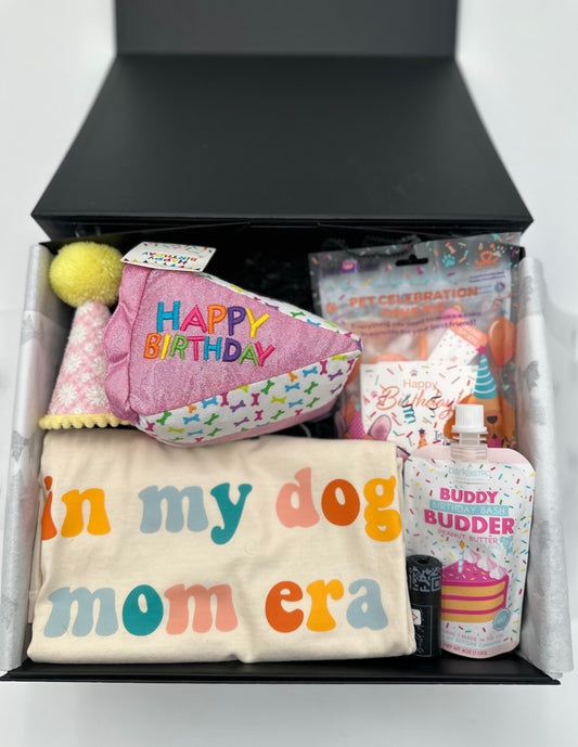 Dog Birthday Box - Pink