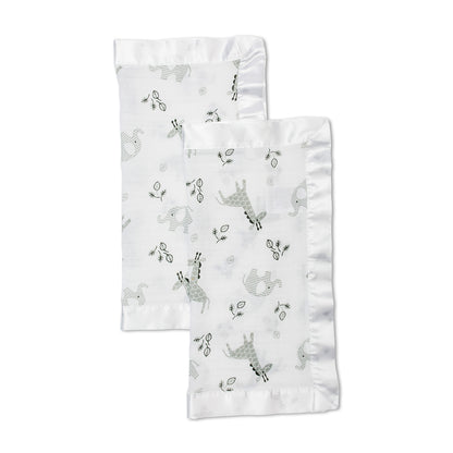 Lulujo Cotton Security Blanket - Afrique - 16x16"