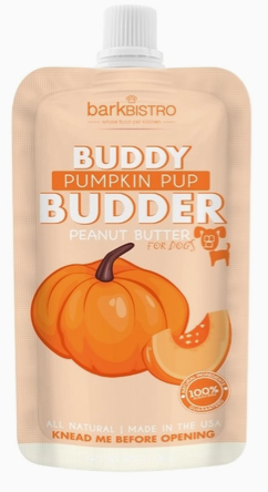 Dog Peanut Butter Squeeze Pack - Pumpkin Pup