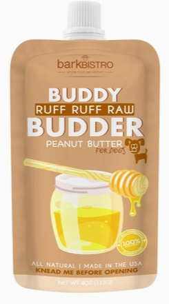 Dog Peanut Butter Squeeze Pack - Ruff Ruff Raw