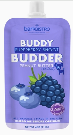 Dog Peanut Butter Squeeze Pack - Superberry Snoot