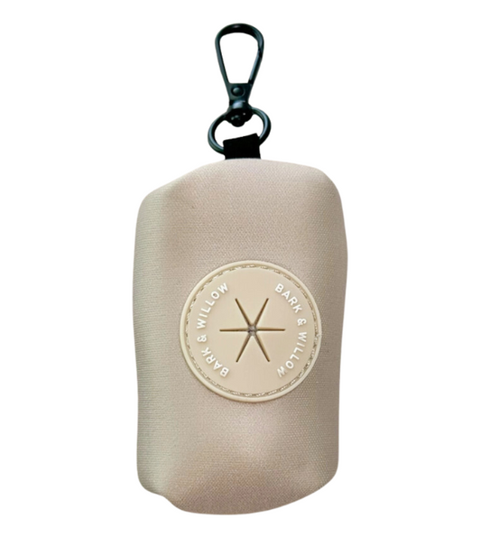 Poop Bag Holder - Beige