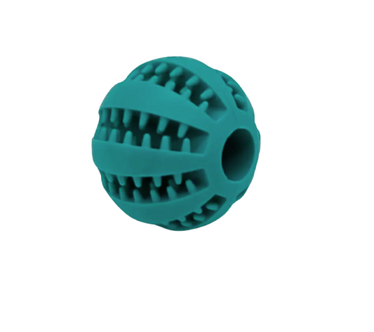 Treat Dispensing Ball Dog Toy - Light Blue