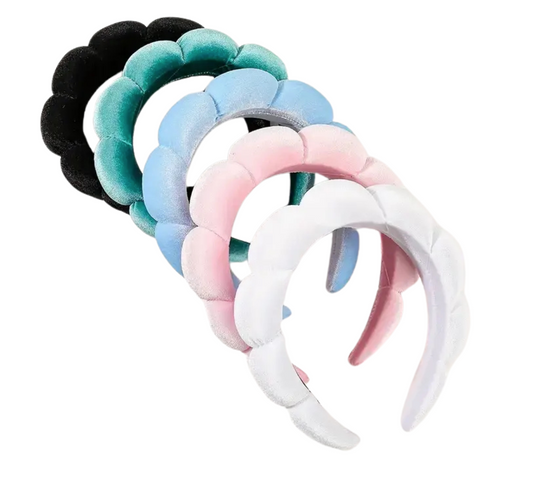 Clouds Spa Headband (Black)