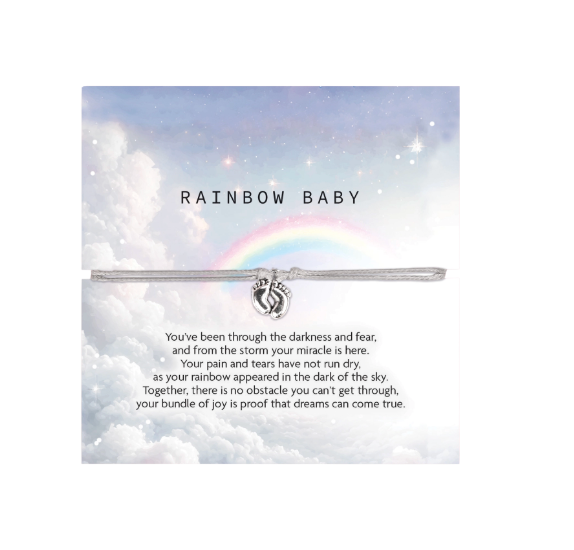Rainbow Baby Bracelet