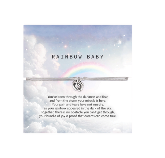 Rainbow Baby Bracelet