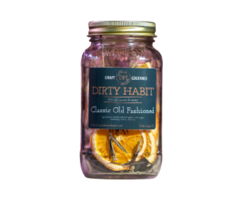 Classic Old Fashioned Dirty Habit Cocktail Mix