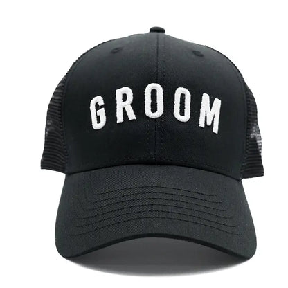 Groom Hat - Black
