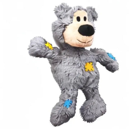 Kong Wild Knots Bear Plush Dog Toy - 10"