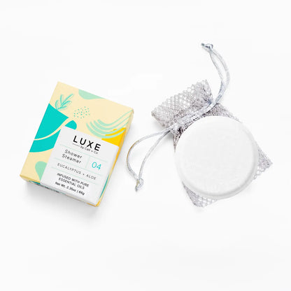 Eucalyptus + Aloe Aromatherapy Shower Steamer
