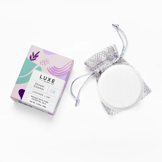 Lavender + Oat Aromatherapy Shower Steamer