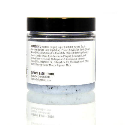 Foaming Sugar Scrub with Jojoba Beads - Lavender + Chamomile