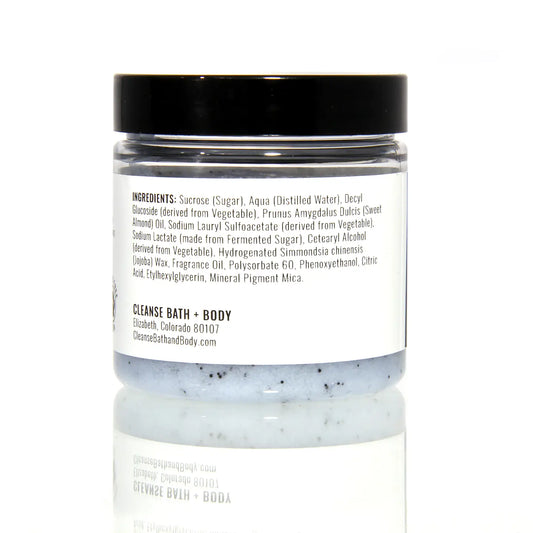 Foaming Sugar Scrub with Jojoba Beads - Lavender + Chamomile